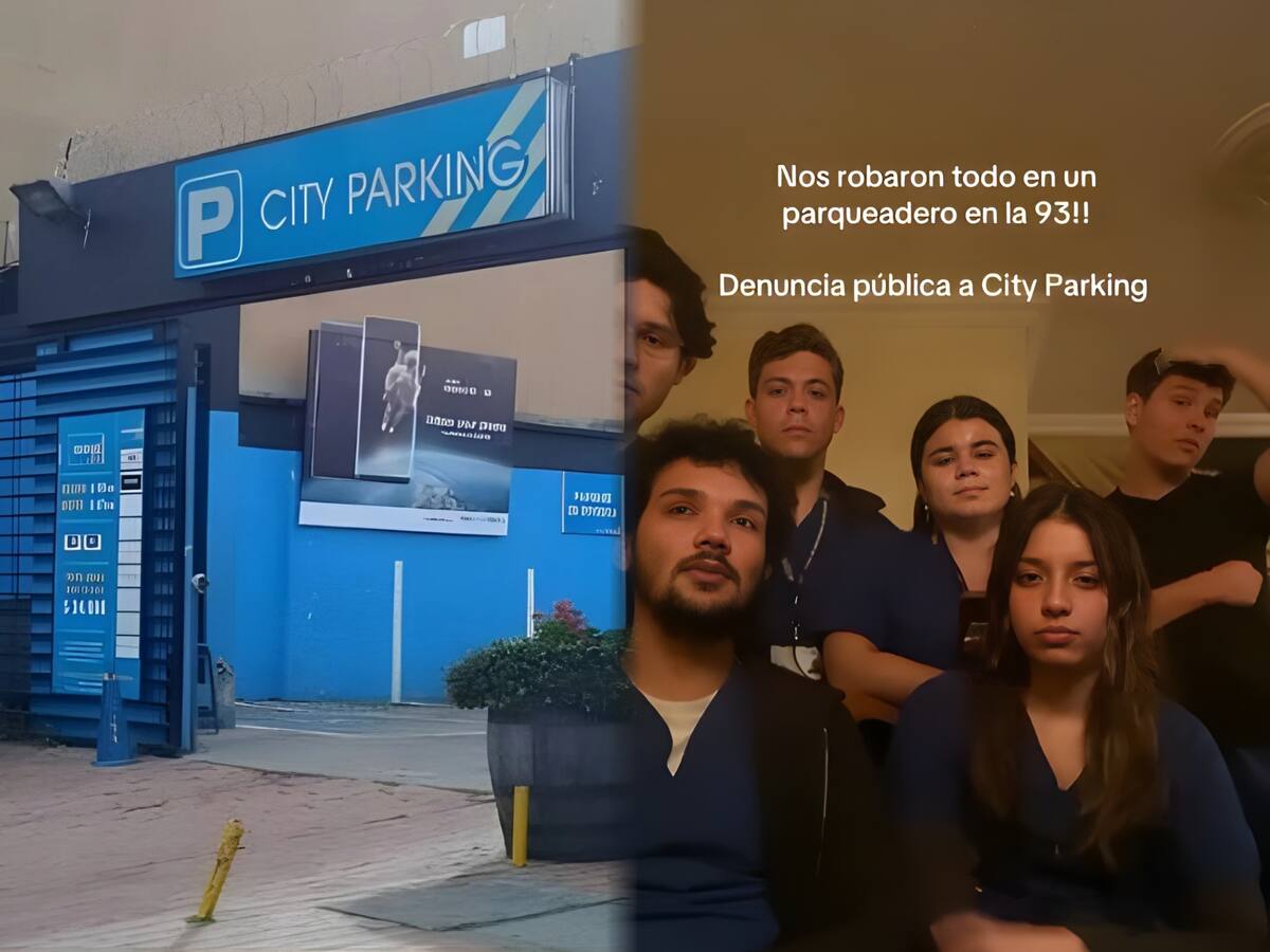 Denuncian robo en parqueadero público de City Parking cerca al parque de la calle 93