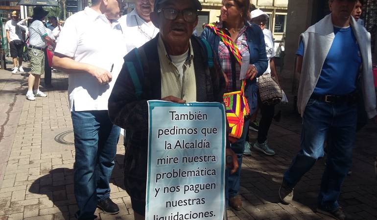 Hernando López Mosquera, ex trabajador de las zonas azules