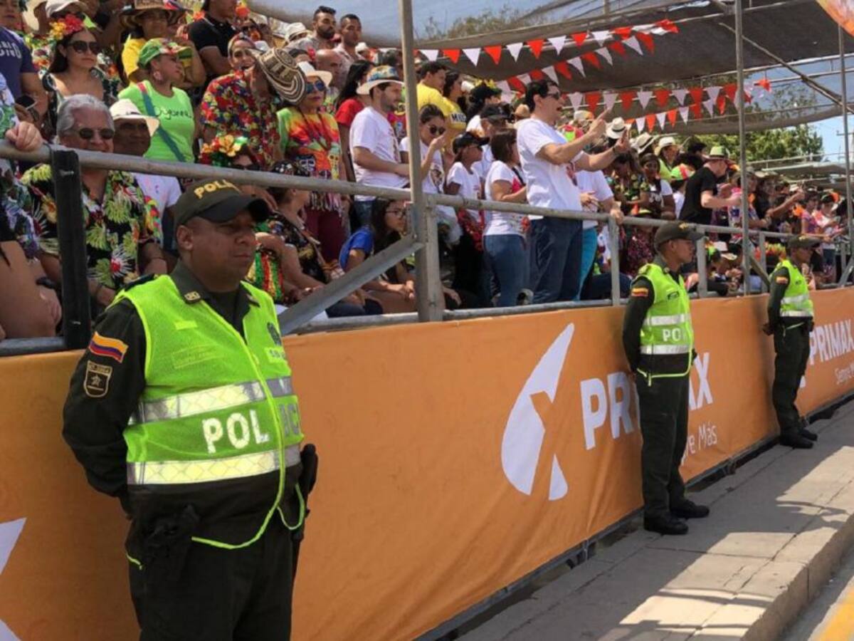 Dos mil riñas diarias durante el Carnaval de Barranquilla