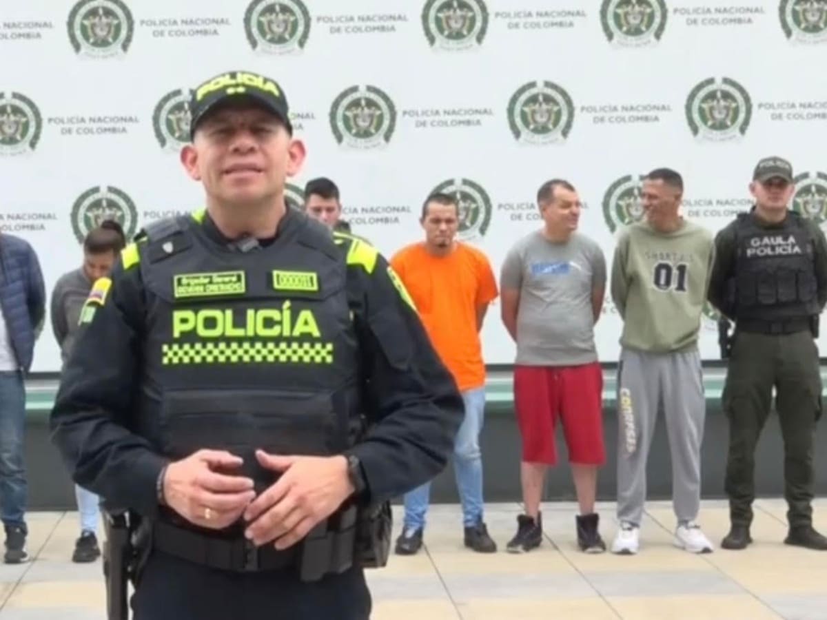 Golpe a la extorsión en Bogotá: 12 capturas y reducción del 20% en este delito