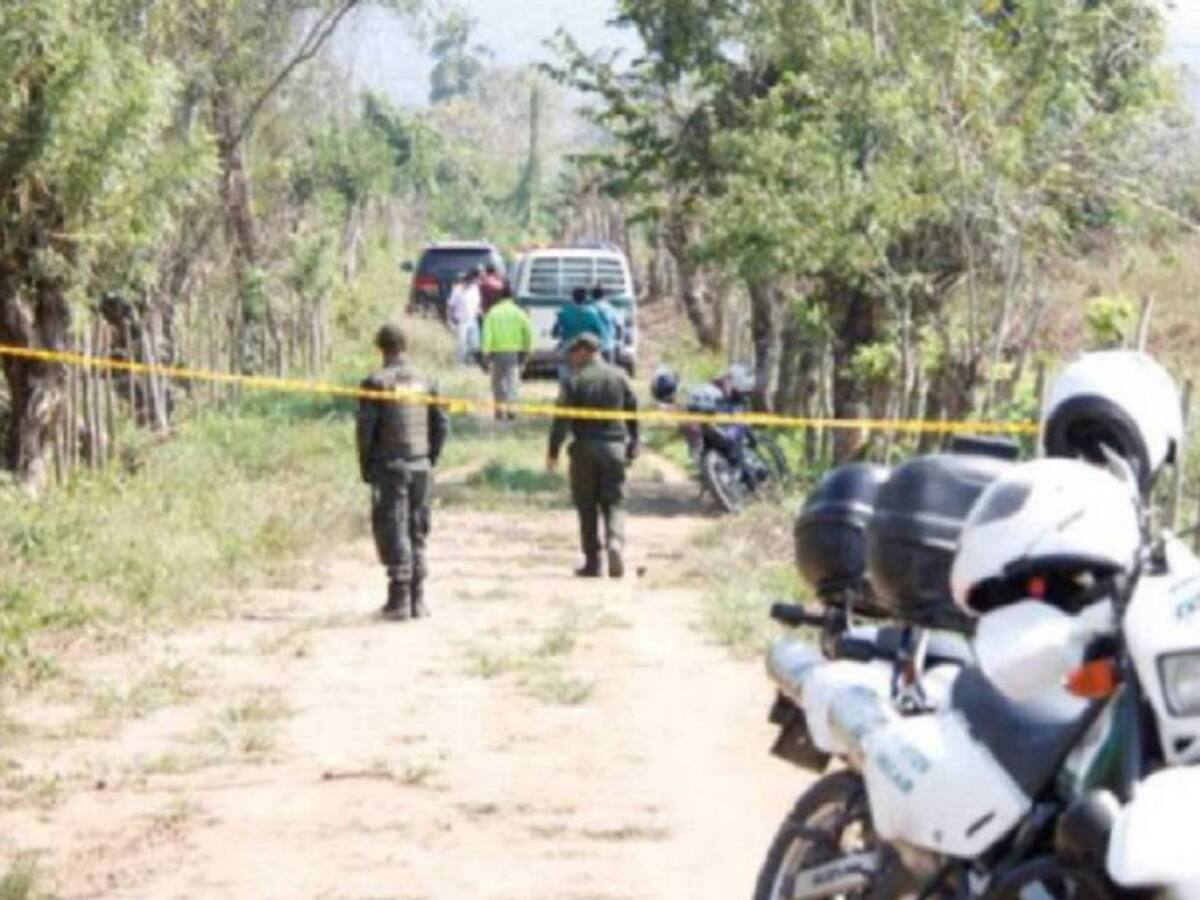De 32 balazos mataron a un hombre en zona rural de Simití, sur de Bolívar