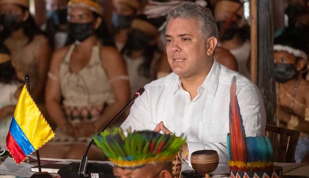 Iván Duque en Amazonas
