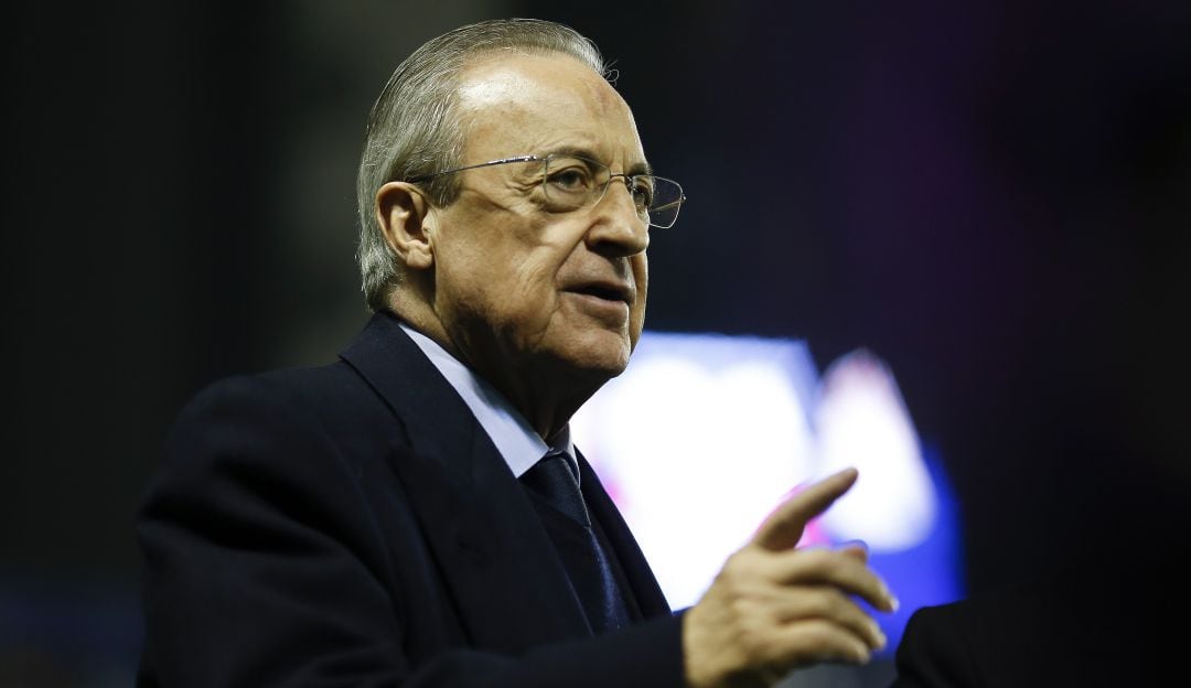 Florentino Pérez, presidente de Real Madrid