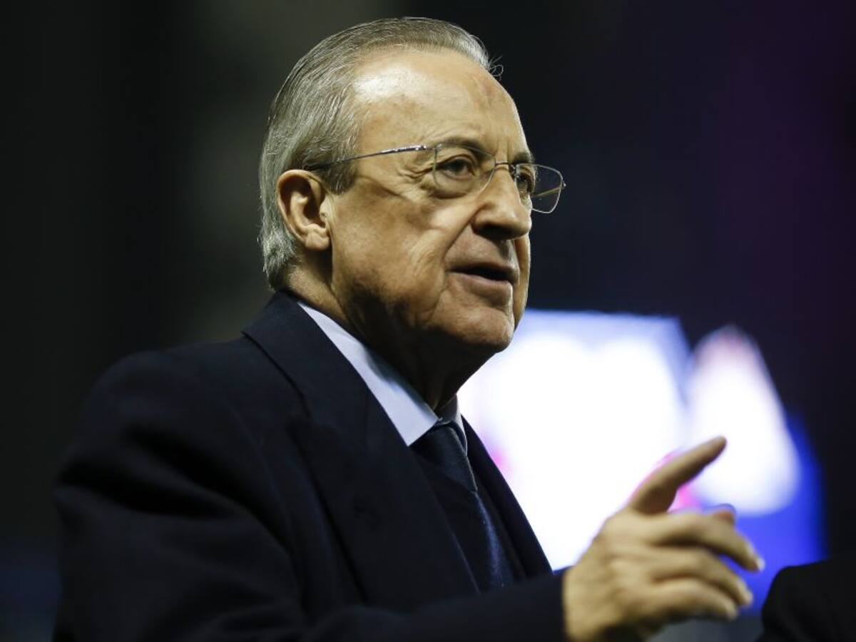Florentino Pérez sobre la Superliga: "El fútbol tiene que cambiar"