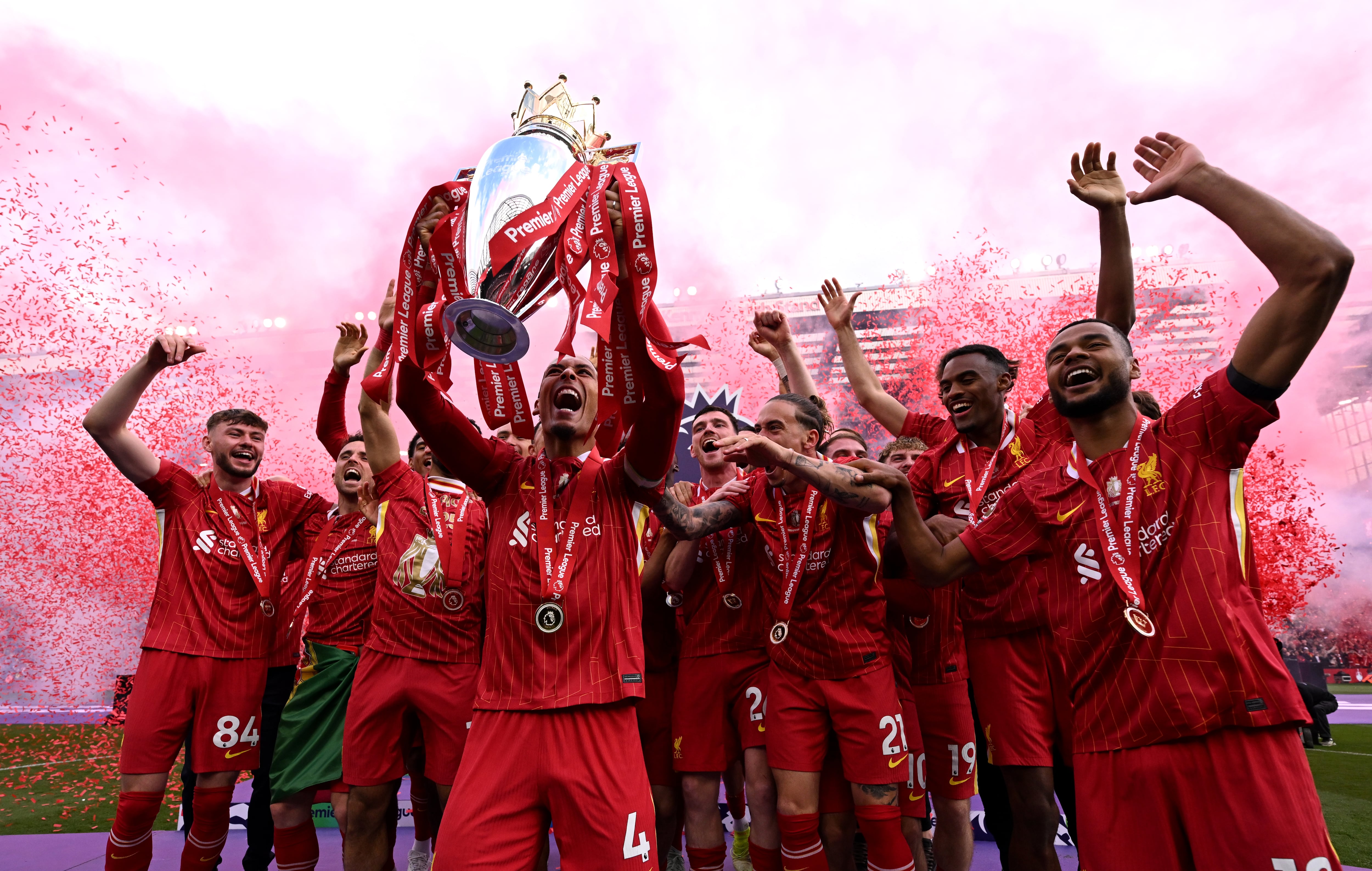 Liverpool, vigente campeón de la Premier League. (Photo by Liverpool FC/Liverpool FC via Getty Images)