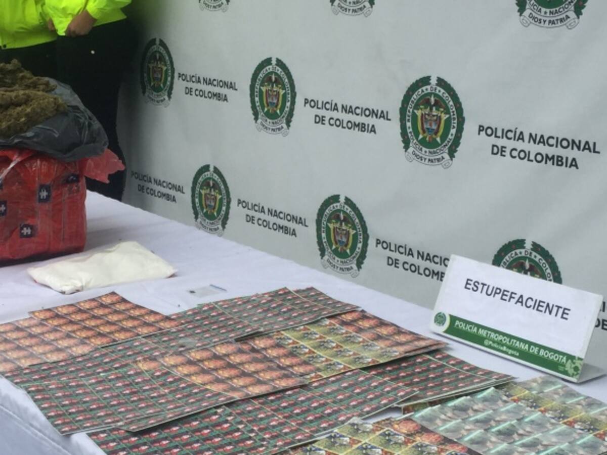Desarticulan banda que vendía estupefacientes a estudiantes de un colegio en Engativá