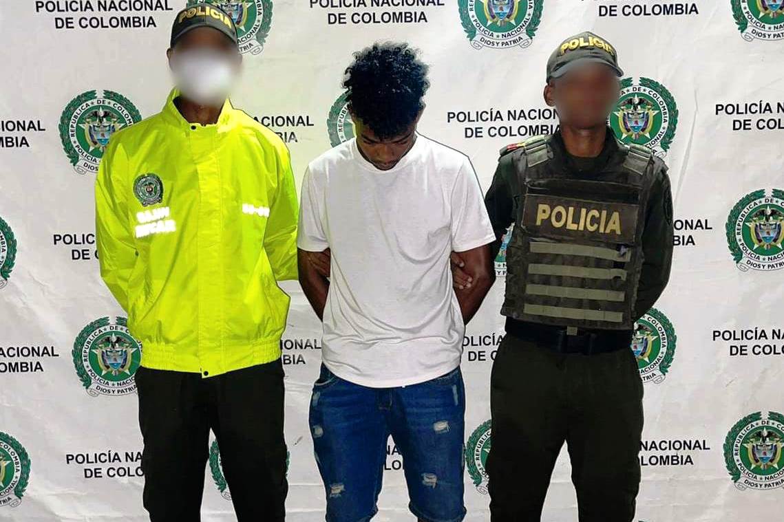 Capturan al presunto homicida del inspector de policía de Arroyo de Piedra, Omar Cervantes