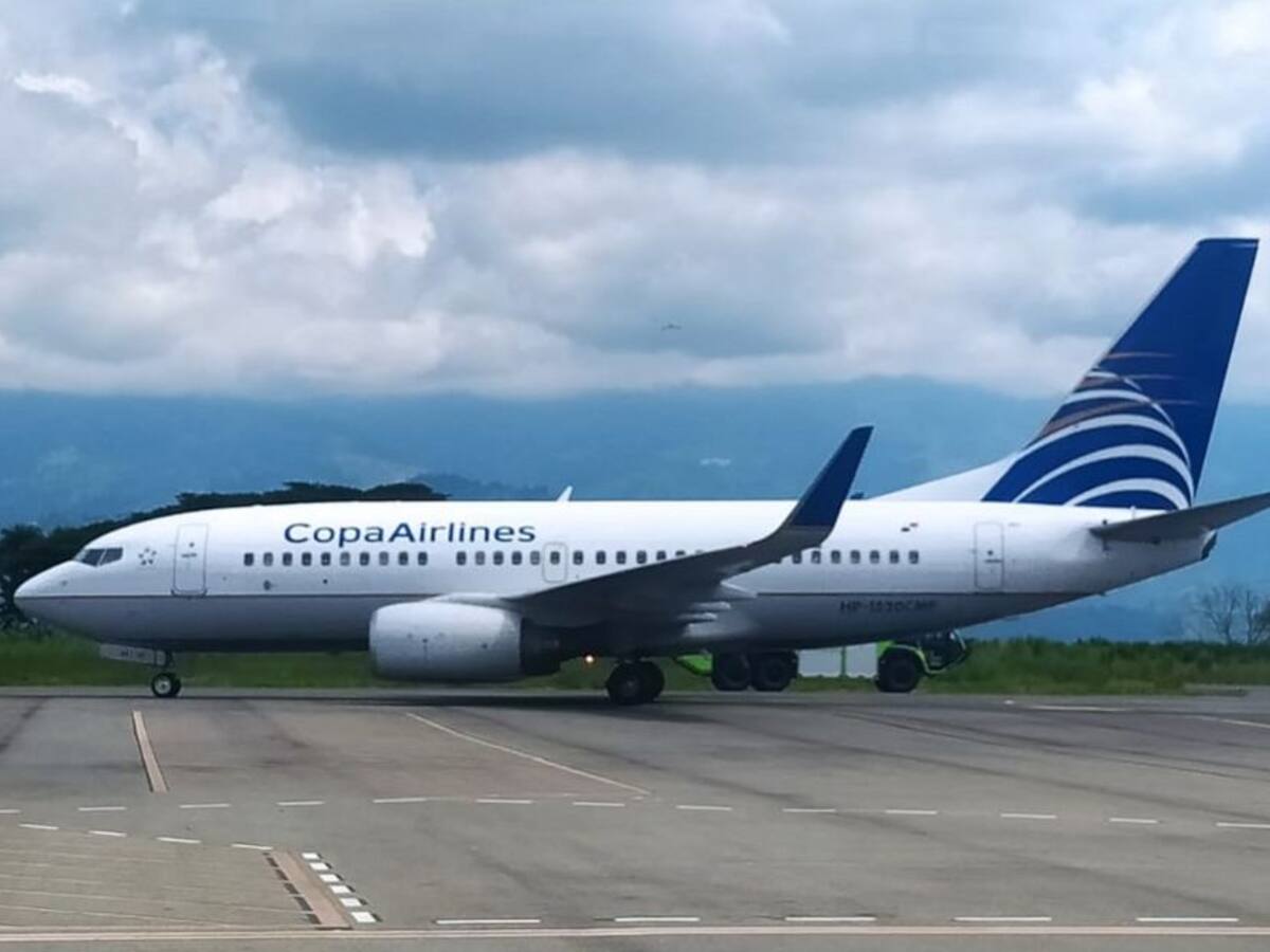 Vuelo inaugural Armenia-Panamá-Armenia de la aerolínea Copa Airlines