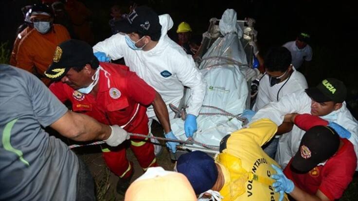 Han sido rescatados 5 cuerpos de los mineros en Caldas: Santos