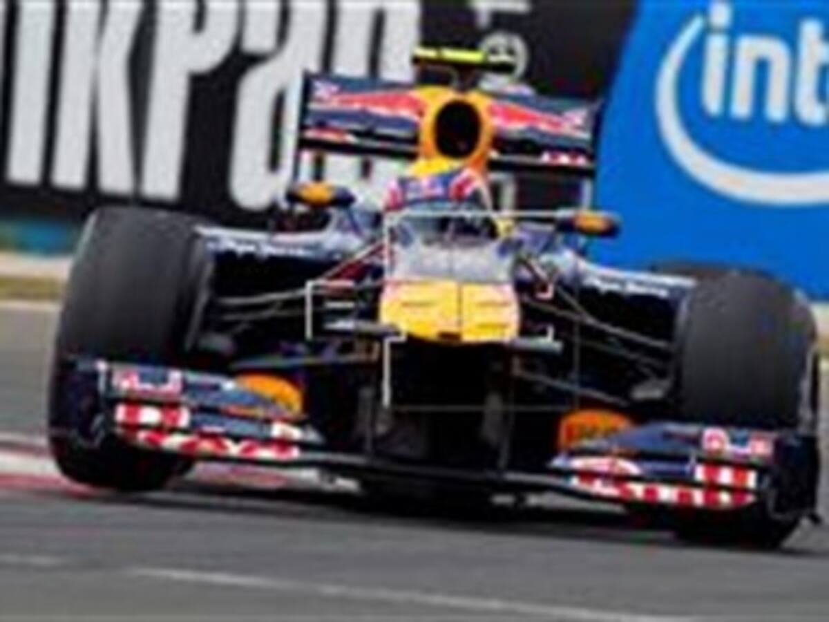 Mark Webber logró la 'pole' para el GP de Turquía de F1