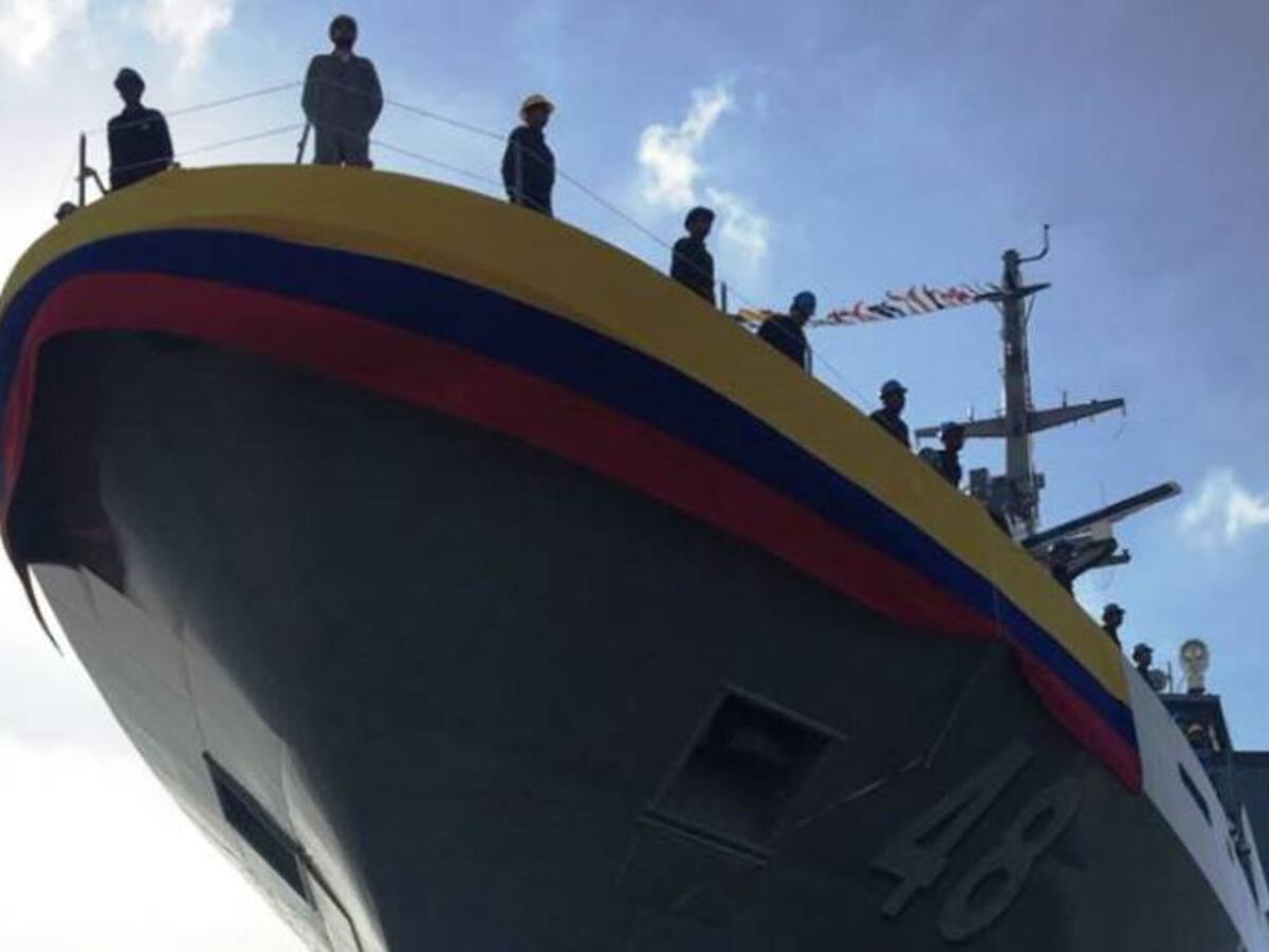 Cotecmar entrega buque patrullero oceánico para Colombia