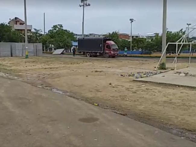 En Cartagena, denuncian daños de un patinódromo luego de evento masivo