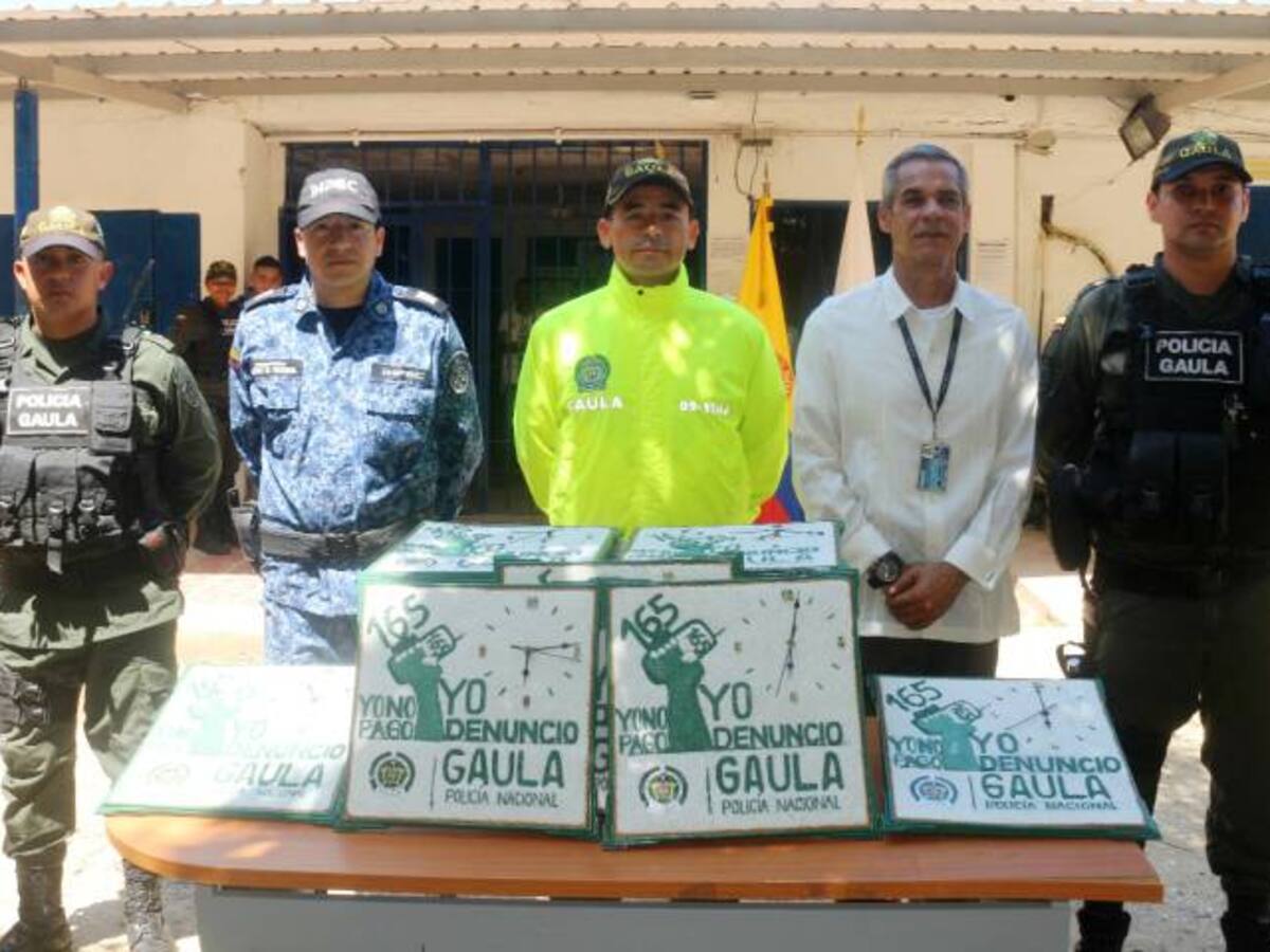 Internos de la cárcel de Cartagena participan de campaña anti extorsión