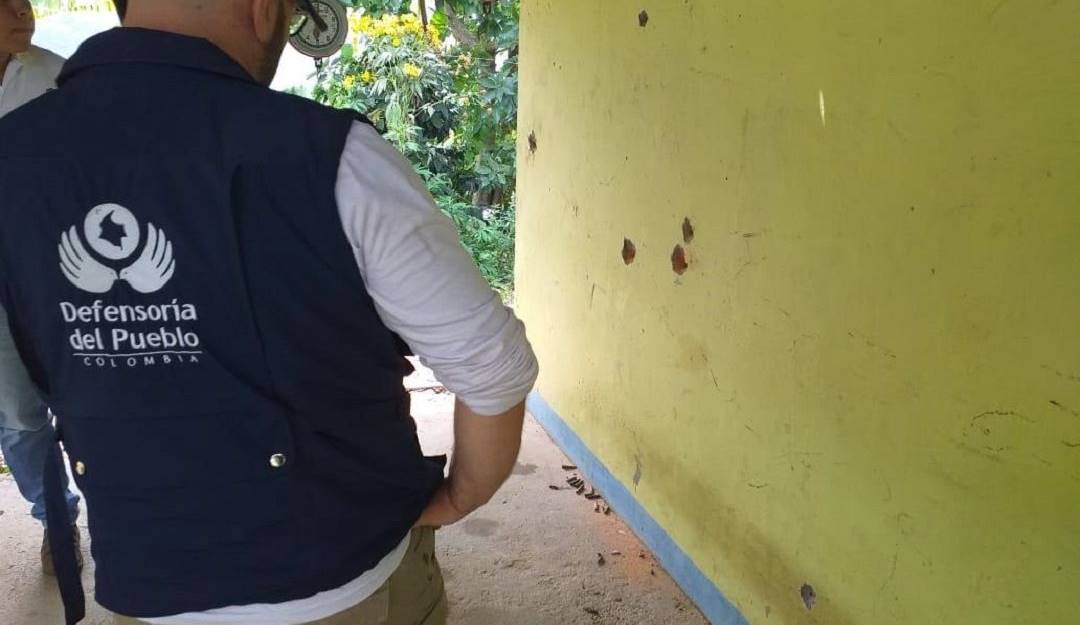 Alerta de la Defensoría del Pueblo. Cortesía: Colprensa