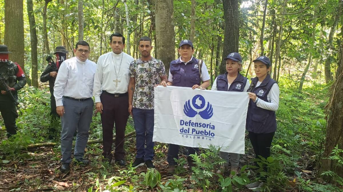 ELN dejó en libertad a soldado de 21 años que estaba secuestrado en Arauca