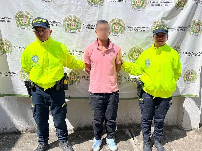 En Yagura, se dio el momento de la Captura. Foto policía Huila.