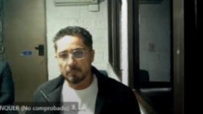 Gerley Sánchez Villamizar, alias el Mono Gerley. Foto: Tomada de la audiencia.