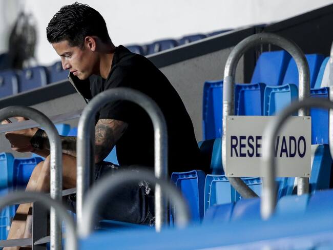 James tampoco fue convocado para el último partido del Real Madrid en Liga
