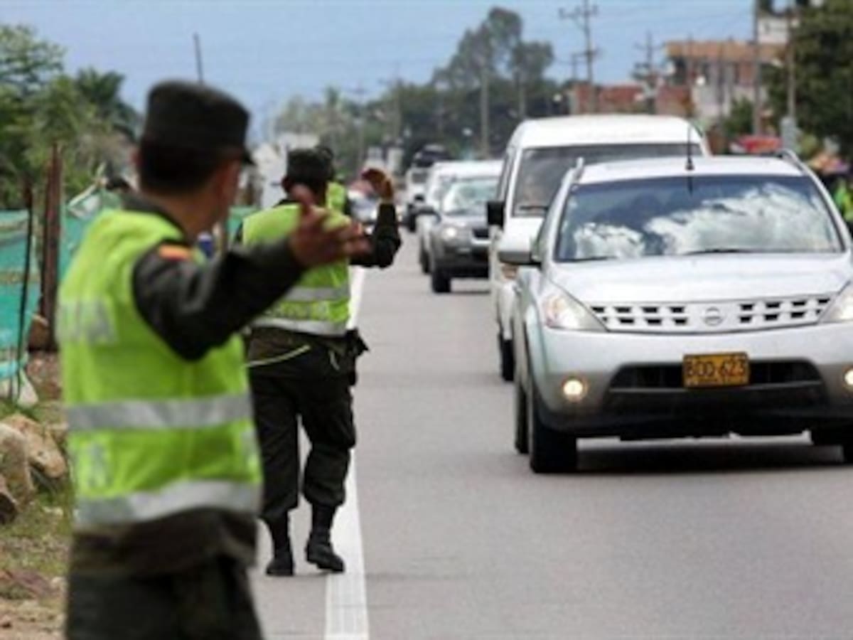Autoridades viales en Caldas con 12 retenes garantizan la operación retorno