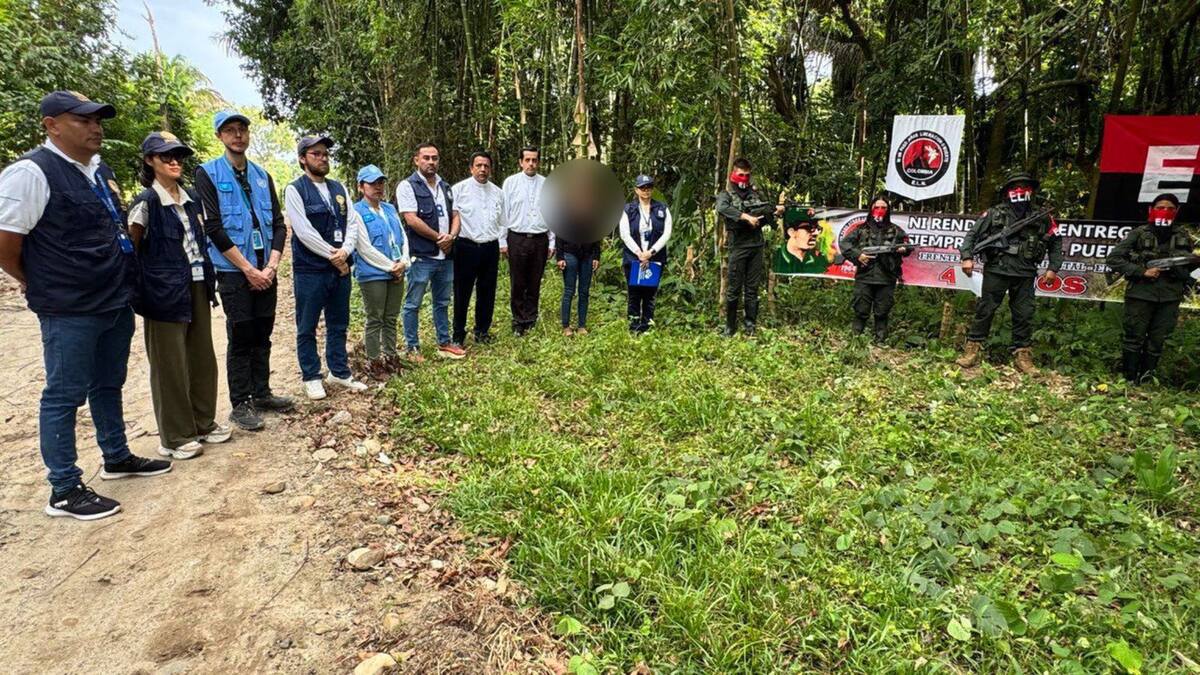 ELN libera a una menor de edad y a dos integrantes de las disidencias