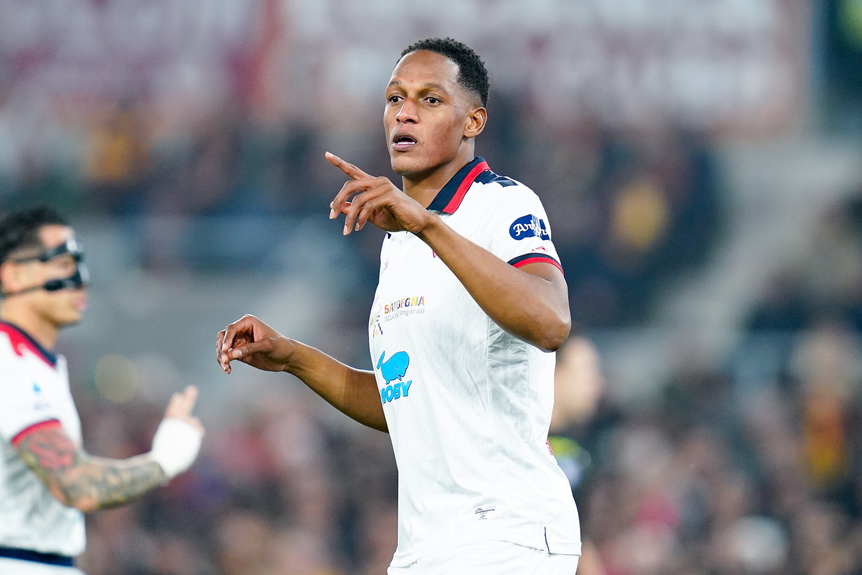 Yerry Mina.  (Photo by Giuseppe Maffia/NurPhoto via Getty Images)