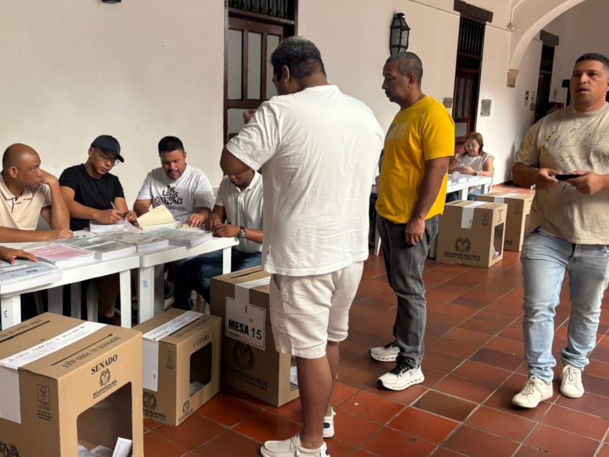Parte de tranquilidad en Cartagena en elecciones de Congreso