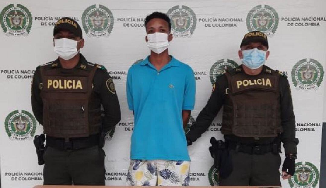 La captura se realizó en el barrio Arroz Barato