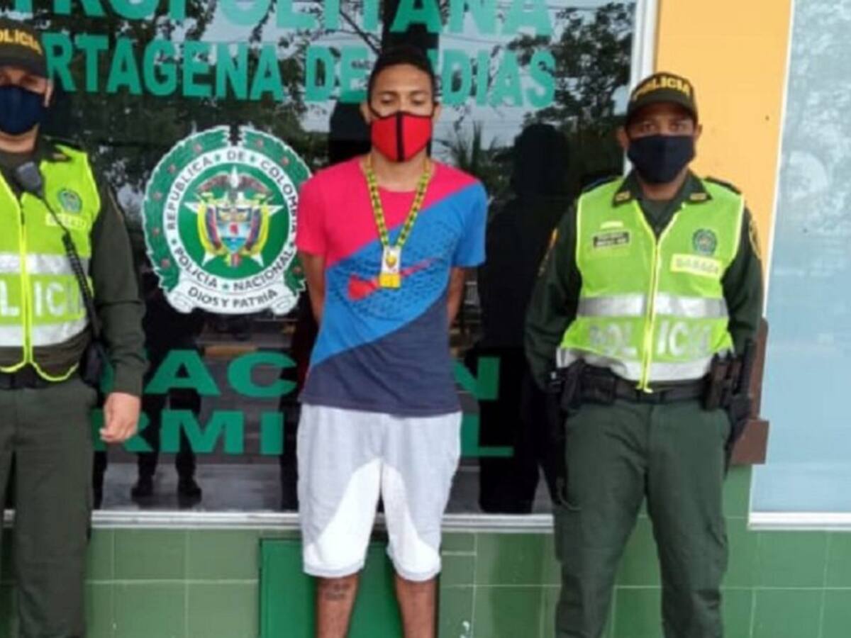 Policía reporta cuatro capturados por orden judicial en Cartagena