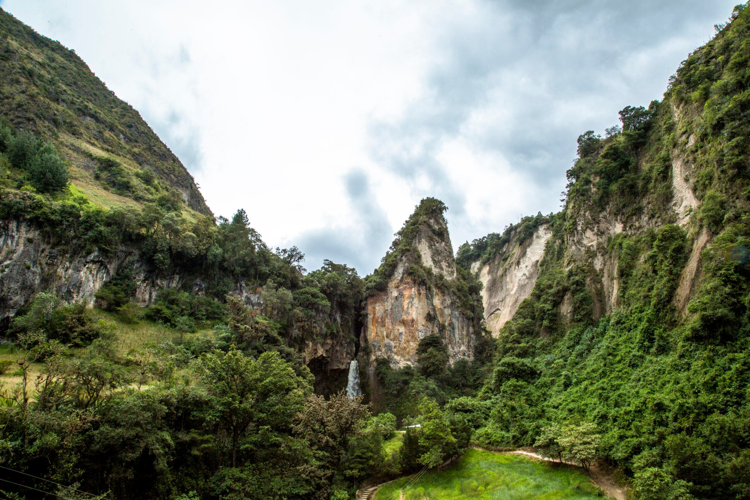 En la vereda de Tajumbina del municipio de La Cruz se ubican este paisaje que contiene aguas termales, por su cercanía al volcan Doña Juana. (Crédito: Jeyson Diaz)