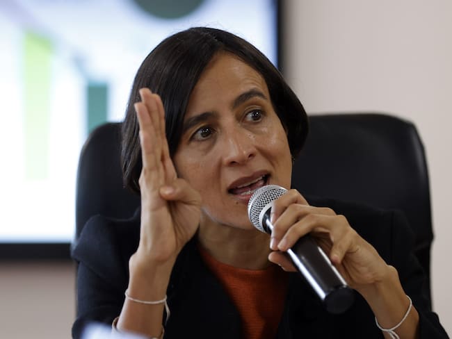 Ministra de Ambiente, Susana Muhamad. Foto: EFE/ Mauricio Dueñas Castañeda