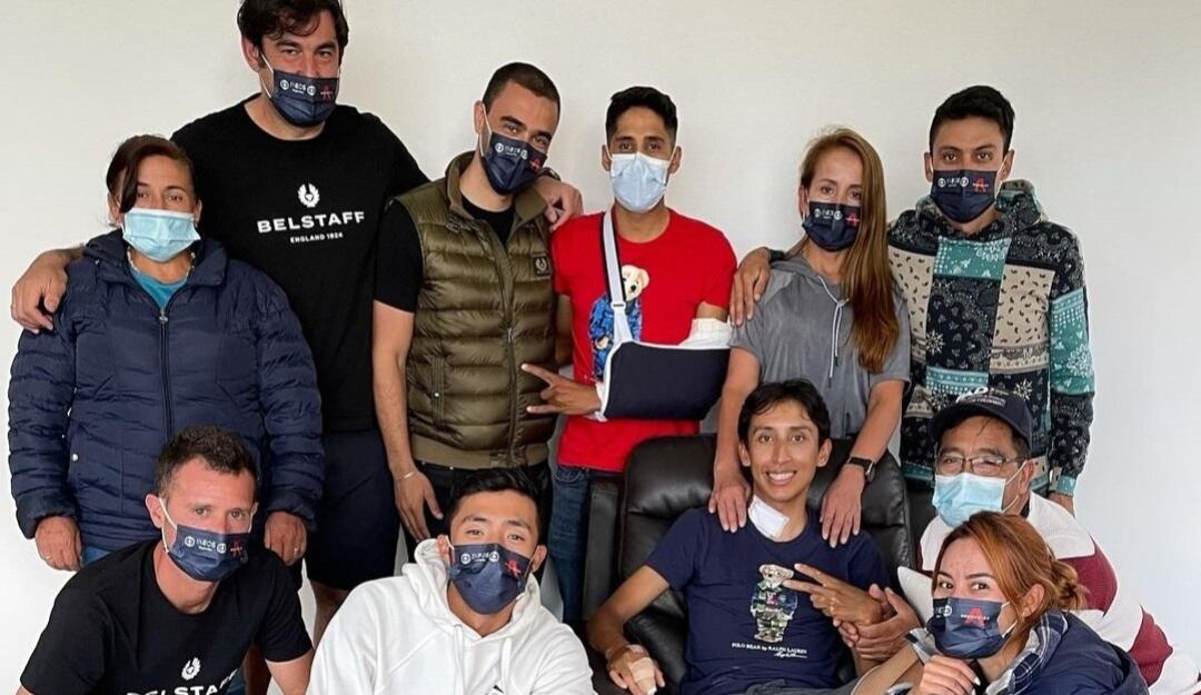 Recuperación de Egan Bernal