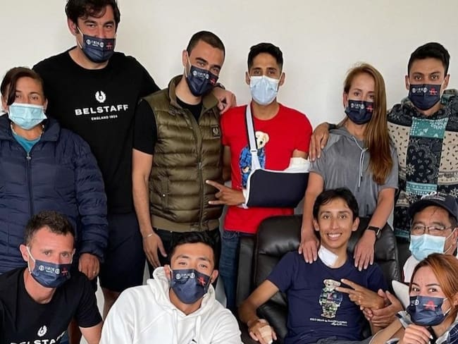 Recuperación de Egan Bernal