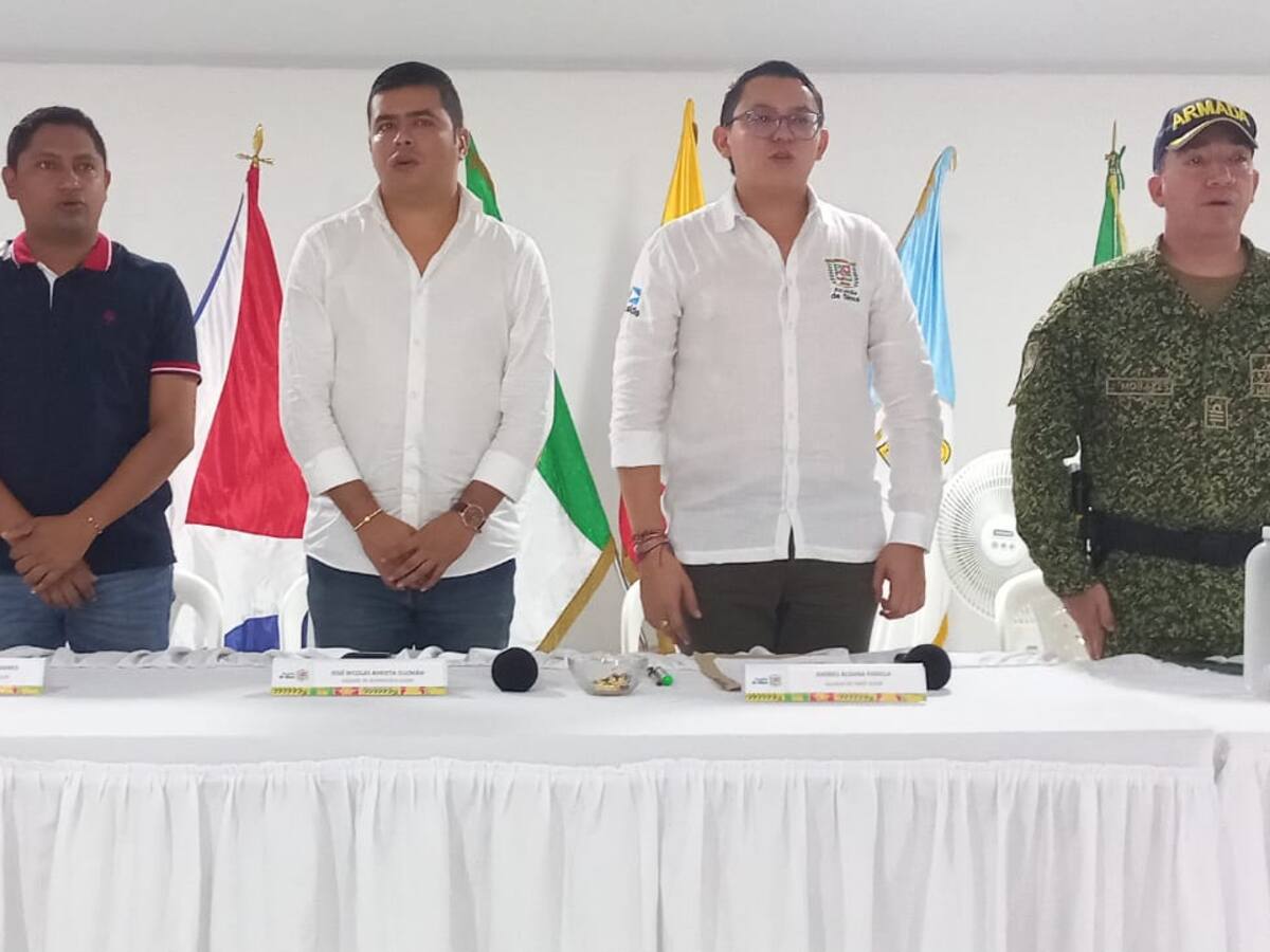 Autoridades anuncian refuerzo de seguridad en municipios de la sabana sucreña