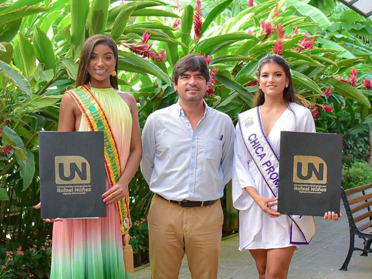 UniNúñez entregó becas a la Reina de Independencia y Chica Prom Cartagena