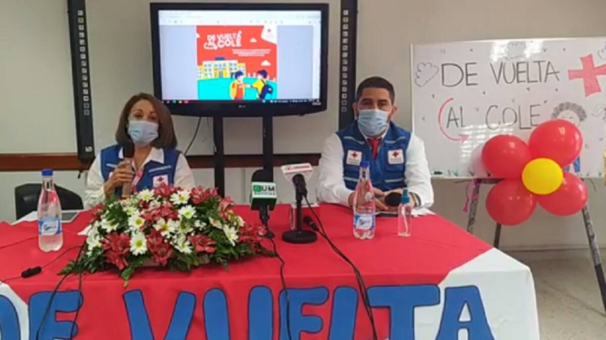 Cruz Roja lidera campaña de acompañamiento a la presencialidad