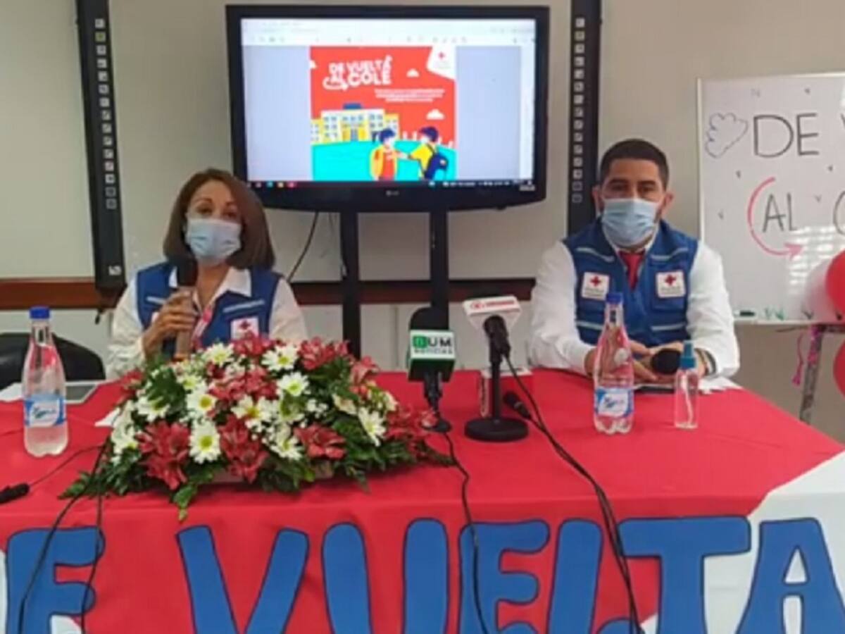 Cruz Roja lidera campaña de acompañamiento a la presencialidad