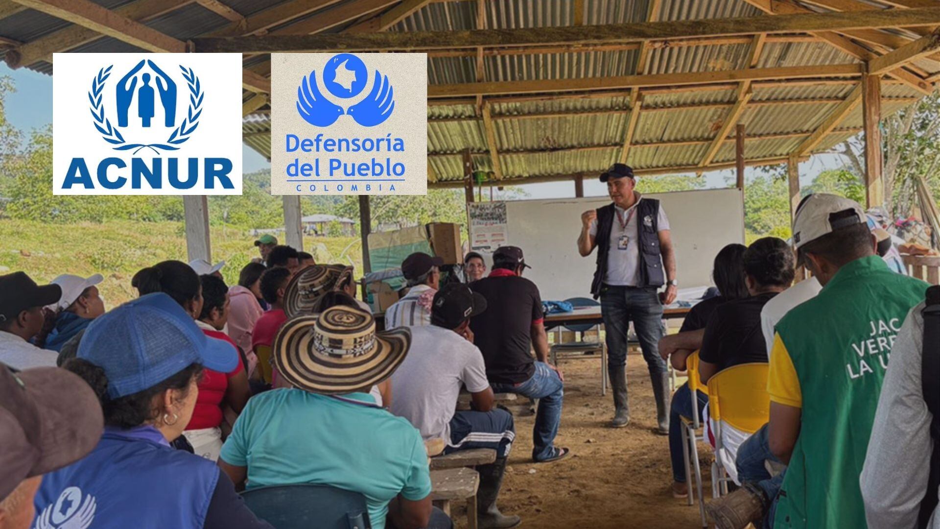 Ayuda humanitaria de la Defensoría del Pueblo y ANCUR al departamento de Antioquia