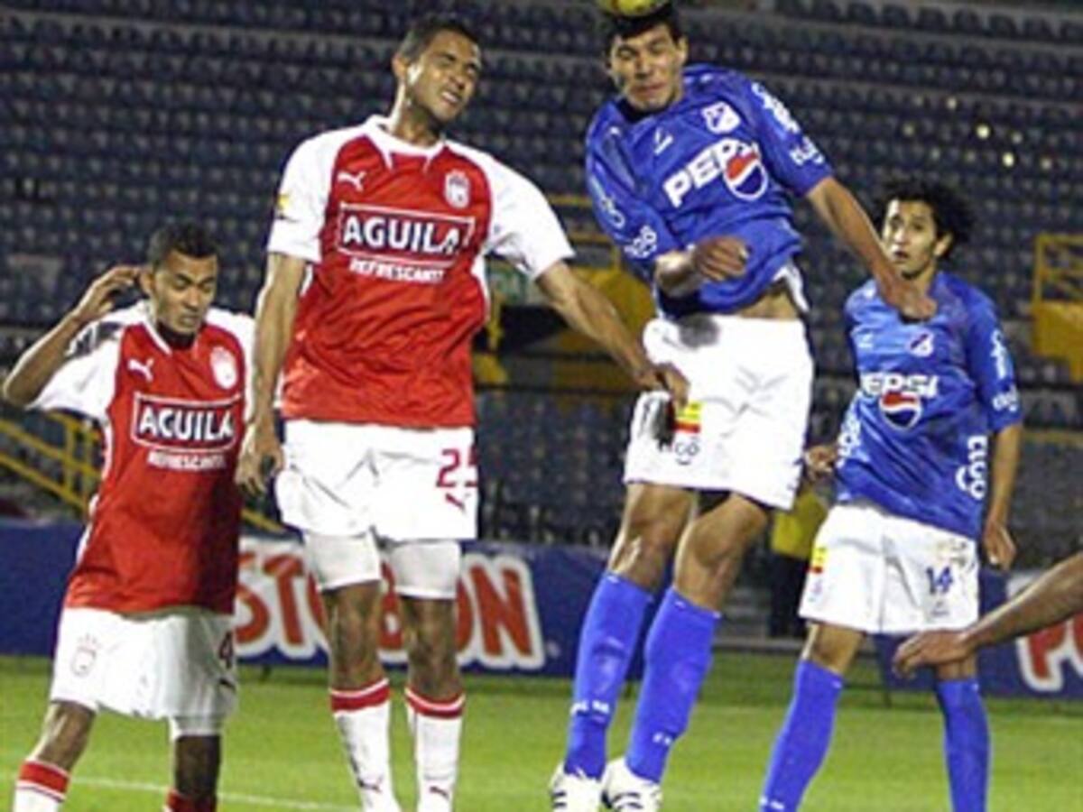 En tablas clásico Millonarios - Santa Fe
