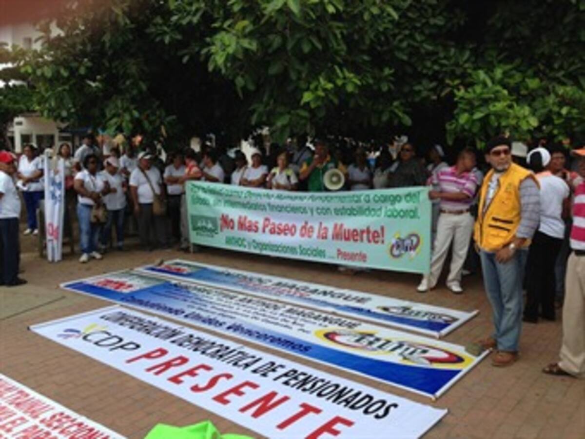 En Cartagena se realizaron marchas para apoyar paro agrario