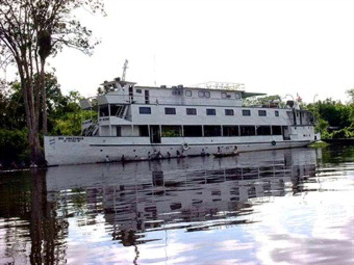 El río Amazonas alcanza uno de sus niveles más bajos en cuatro décadas