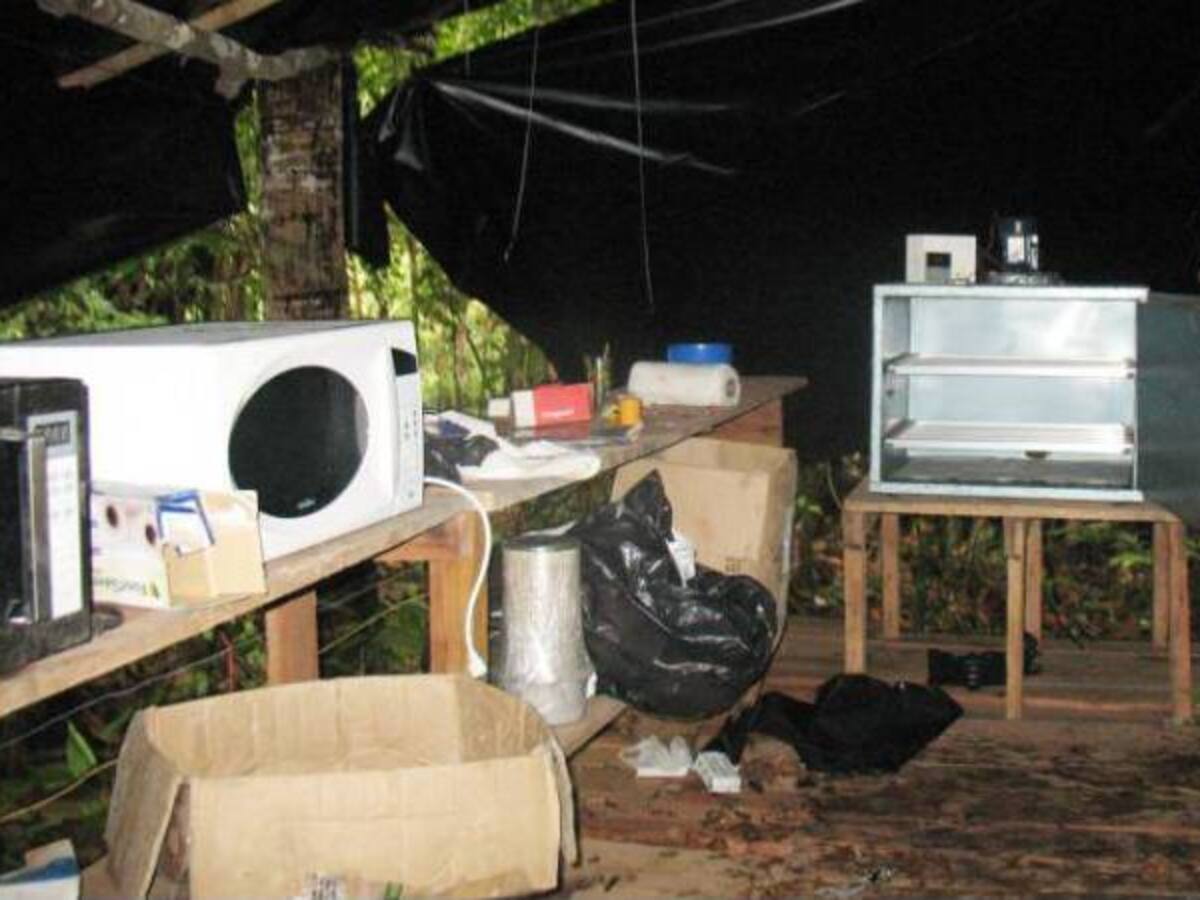 El Ejército destruyó seis laboratorios artesanales del ELN en Antioquia