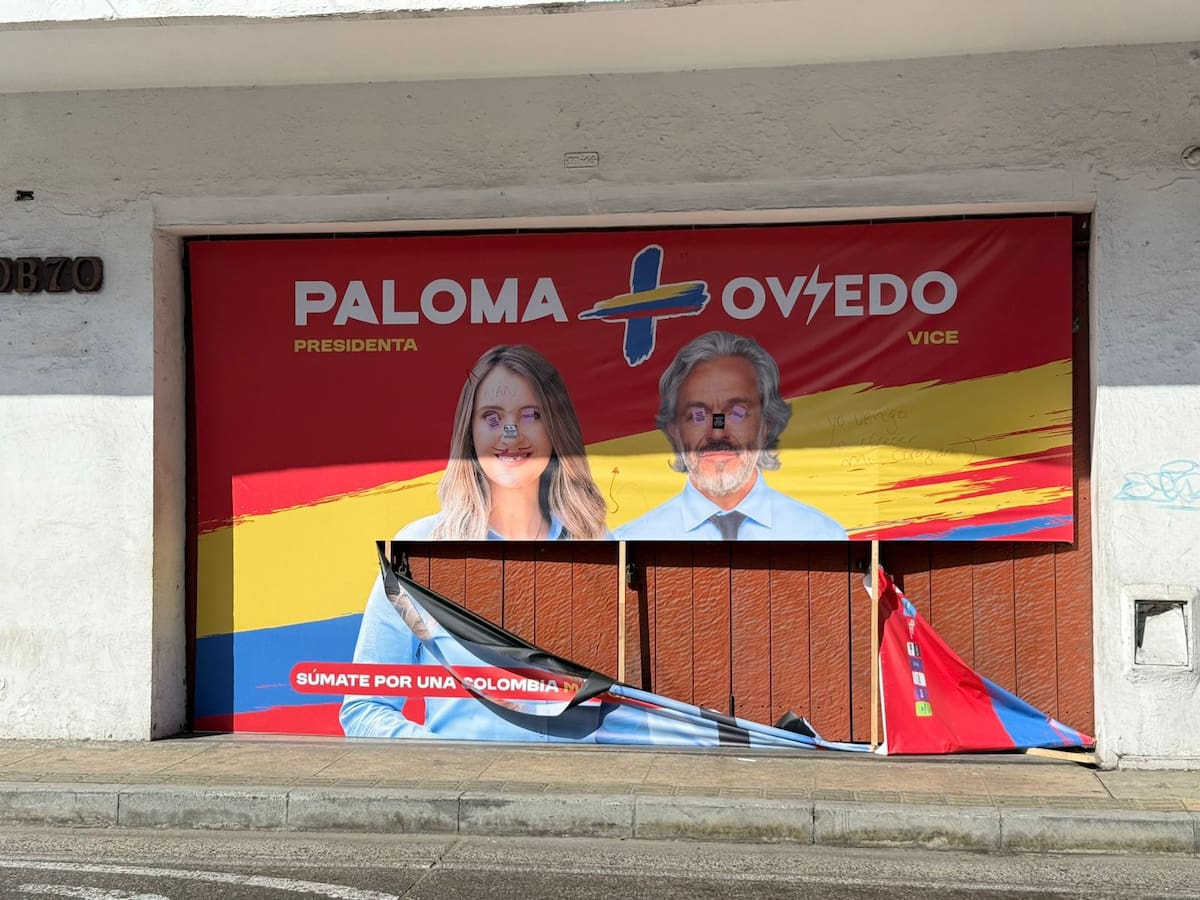 Senador Kike Cabrales rechazó vandalismo contra sede de Paloma Valencia en Cartagena
