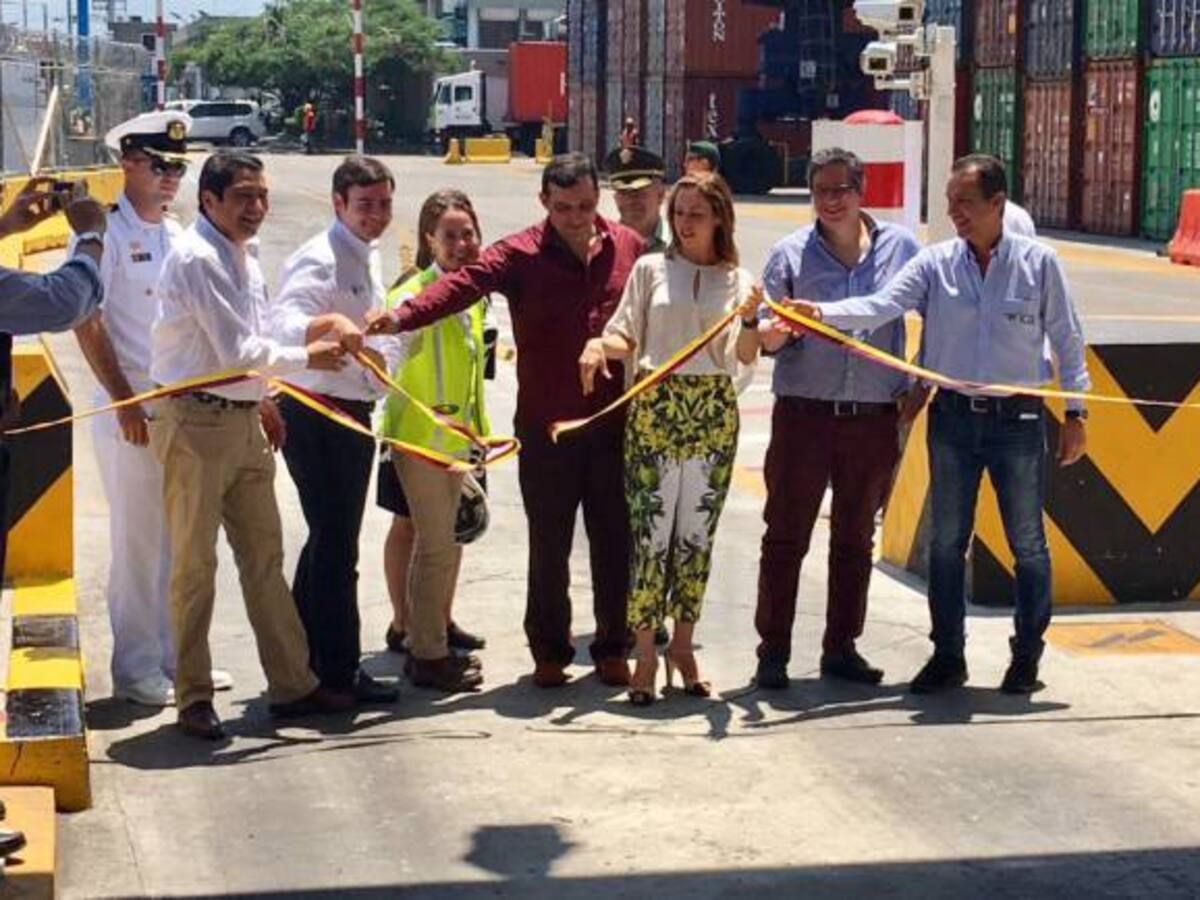 Puerto de Santa Marta ya cuenta con escáneres para inspección no invasiva