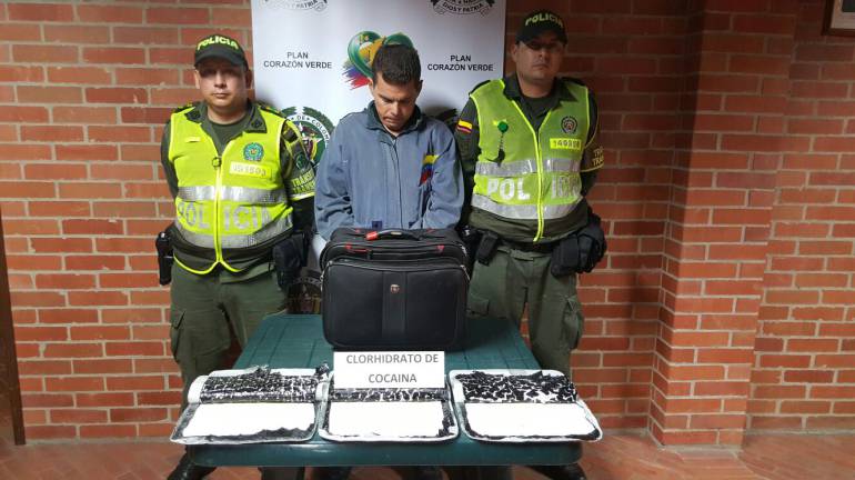 Antonio Martín Reyes, Venezolano capturado en el Valle del Cauca con cocaína.