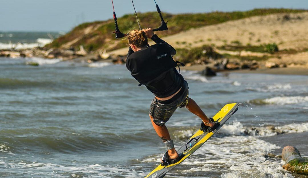 Un deportista en entrenamiento 