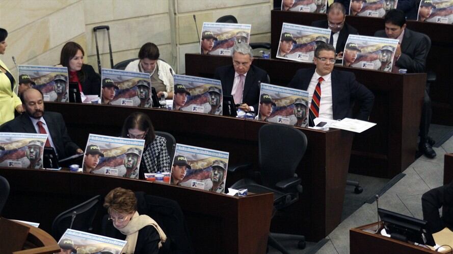 Bancada del Centro Democrático. Foto: Colprensa