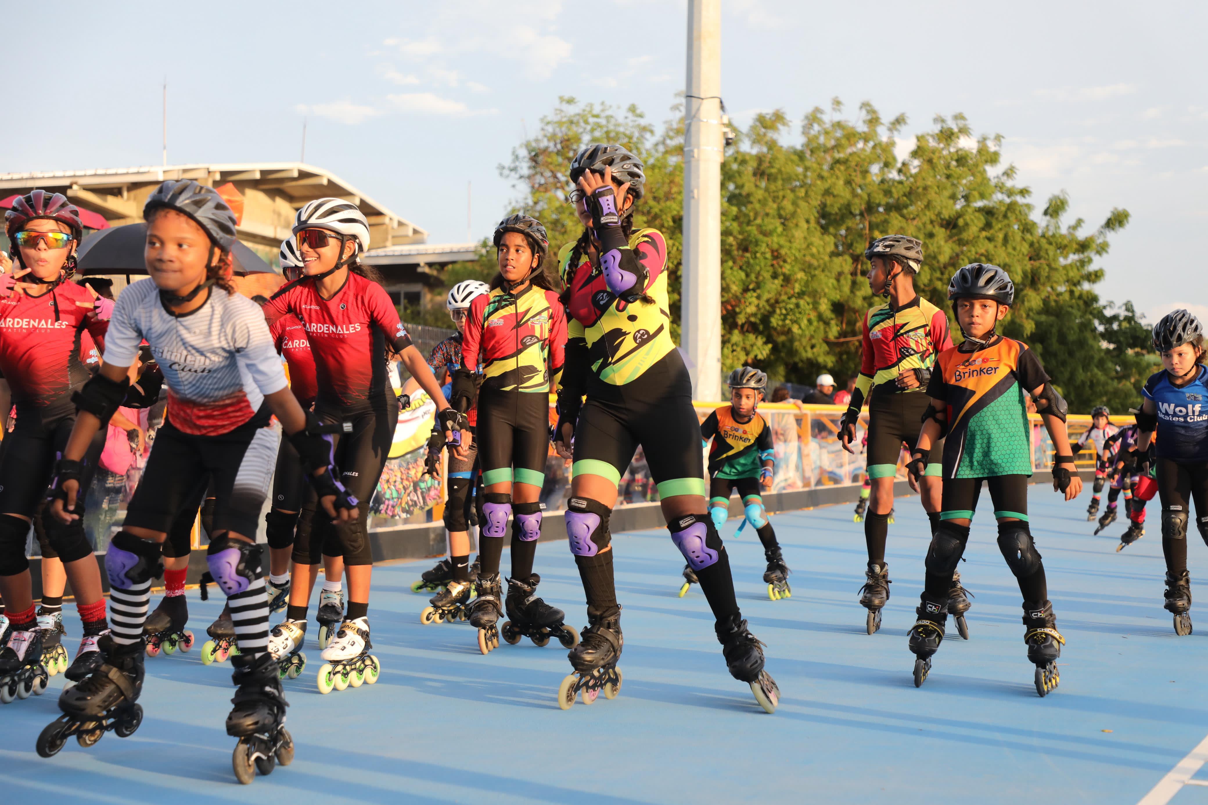 Nueva pista de patinaje profesional / Cortesía: Alcaldía de Barranquilla