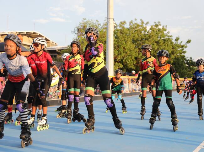 Nueva pista de patinaje profesional / Cortesía: Alcaldía de Barranquilla