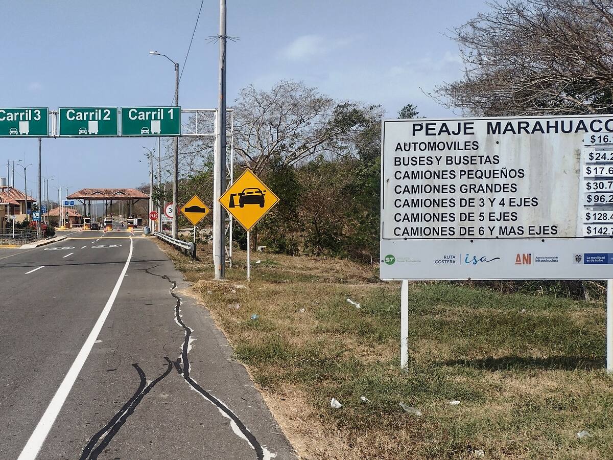Habilitado nuevamente cobro de peaje en Marahuaco en la Vía al Mar