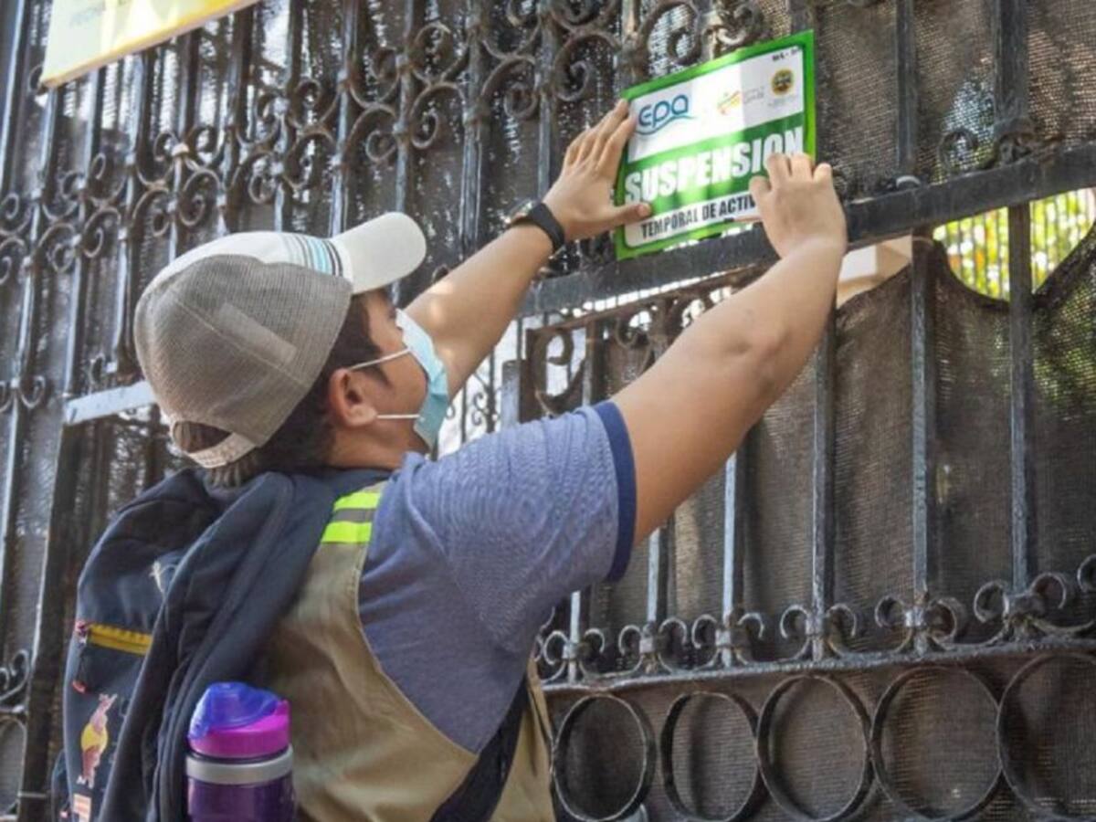 Cuerpo Élite de Control Urbano suspendió tres obras en el Centro Histórico